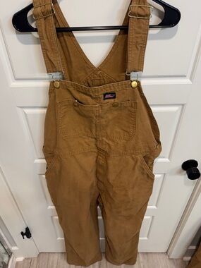 Dickies Brown/Tan Workwear Overalls